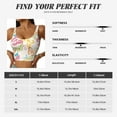 thumbnail image 6 of Yiaed Retro Colorful Butterfly Print Ladies Waistcoat Women Sports Vest Vest Sports Women Sports Top Yoga Vest for women-Large, 6 of 8