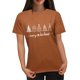 thumbnail image 2 of Fiudx Ofertas Flash Artículos En Oferta Camiseta Informal de Manga Corta con Cuello Redondo y Estampado Informal a La Moda para Mujer, 2 of 3