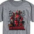 thumbnail image 3 of Marvel Deadpool & Wolverine - We Are Deadpool Doodles - Men's Short Sleeve Graphic T-Shirt, 3 of 5
