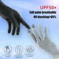 thumbnail image 6 of GadgetVLot Sunblock Gloves Outdoor Mountaineering Driving Bike Non-Slips Breathable For Men Women High Elasticity Touchscreen, 6 of 12