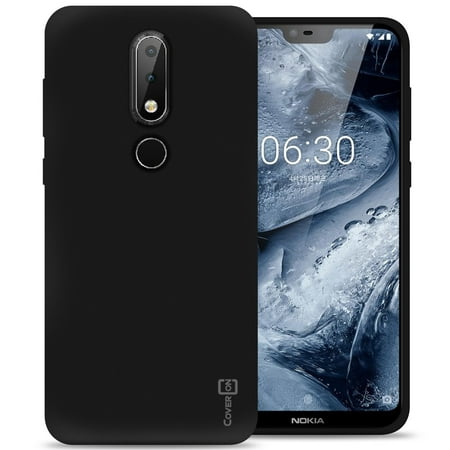 CoverON Nokia X6 (2018) Case, FlexGuard Series Soft Flexible Slim Fit TPU Phone Cover