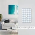 thumbnail image 5 of Kdxio Blue Checkboard Decorator Light Switch or Receptacle Outlet Wall Plate Decorator Wall Plate Child Safe Outlet Cover-Style T, 5 of 6