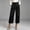 Black, variant on Capris Pants for Women Relaxed Fit Pants Work Pants Pull on Pants Straight Leg Jeans Work Pants Women Summer Pants for Women's Straight Leg Jeans Mom Jeans Black L