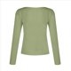 thumbnail image 4 of Camisas de Larga de Moda para Mujer, Blusas de Otoño con Cuello en V, Ajustadas y Recortadas, Conjuntos Y2K. Verde XL, 4 of 7
