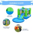 Valwix Outdoor Inflatable Bounce House, Bouncy Castle w/ Water Slide