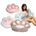 thumbnail image 3 of Asiento Cojín Con Forma De Pata De Gato Lindo Cojín Para Silla De Oficina Sofá Perezoso Cojín Para El Piso Del Sofá Amigable Con La Piel matsuzay HA041761-02, 3 of 6