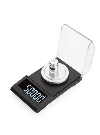 WEIGHTMAN Milligram Scale 50g / 0.001g, Reloading Scale with 2X 20g  Calibration Weight, High Precision Jewelry Scale with Large LCD Display, MG  Scale