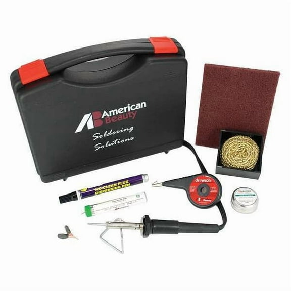 American Beauty Tools Soldering Kit,25W,Iron Plated Copper Tip PSK25