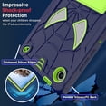 thumbnail image 6 of Allytechgroup Case for Samsung Galaxy Tab A11 / Tab A9 8.7-Inch 2025/2023, Built-in Shoulder Strap & Kickstand Slim Lightweight Hard PC Shockproof Protective Back Cover Bumper for Women Men, F, 6 of 6