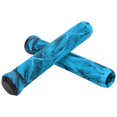 thumbnail image 2 of Poignées de guidon de vélo en caoutchouc, légères et antidérapantes, pour VTT (bleu), 2 of 4