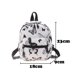 thumbnail image 1 of Mini Mochila pequeña de cuero PU para mujer, bolso multifunción para teléfono con estampado de flores, mochila escolar para mujer Fivean unisex, 1 of 2
