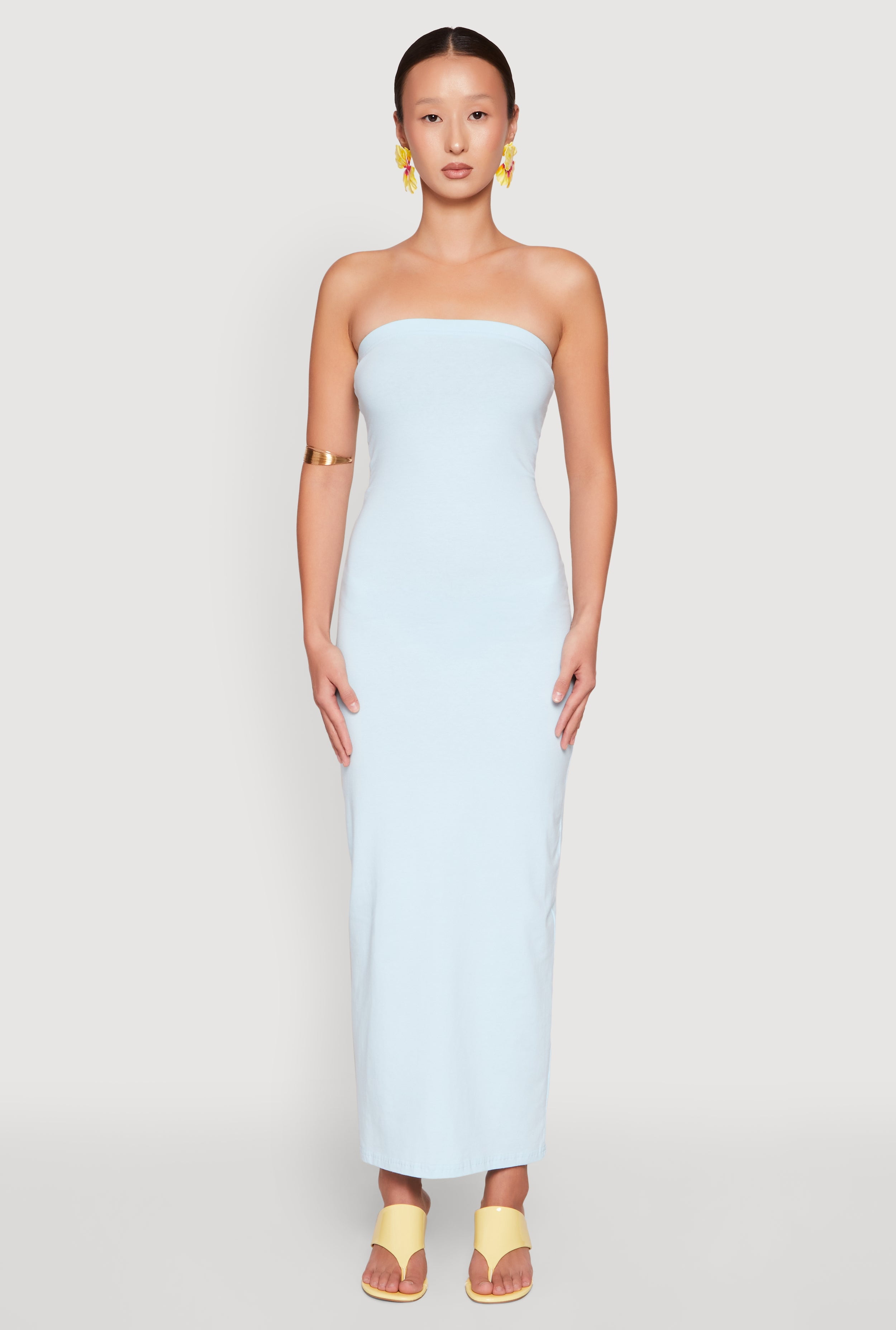 Womens Daisy Maxi Tube Dress - image 2