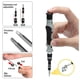 thumbnail image 4 of Fiudx Juego de Destornilladores de Precisión 115 En 1, Kit de Herramientas Flexible para Reparación de Teléfonos Móviles y Mantenimiento de Portátiles. Incluye Palanca, Magnetizador y Mango de Extens, 4 of 7