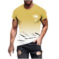 thumbnail image 2 of Tops para hombre, blusas y camisas de manga corta con cuello redondo para hombre, jersey informal de moda con estampado de cuello redondo para hombre, pantalones cortos deportivos para fitness, blusa, 2 of 5
