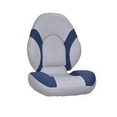 Gen3 Marine Centric Folding Boat Seat Gray/Blue