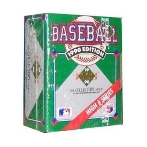 Collectible upper deck baseball cards 1990 edition the collector's choice