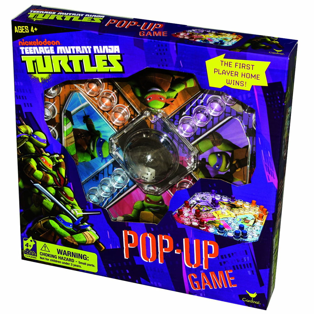Teenage Mutant Ninja Turtles Spot It 5 GAMES IN 1 55 Cards.