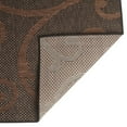 thumbnail image 6 of Unique Loom Outdoor Botanical Collection Area Rug - Vine (8' x 11' 4" Rectangle Chocolate Brown/Black), 6 of 7