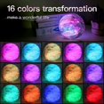 thumbnail image 5 of Moon Light Kids 5.9 Pulgadas 16 Colores Led 3d Con Soporte De Madera Control Remoto Control Táctil Carga Usb Regalo,11 Feliz Sencillez, 5 of 5
