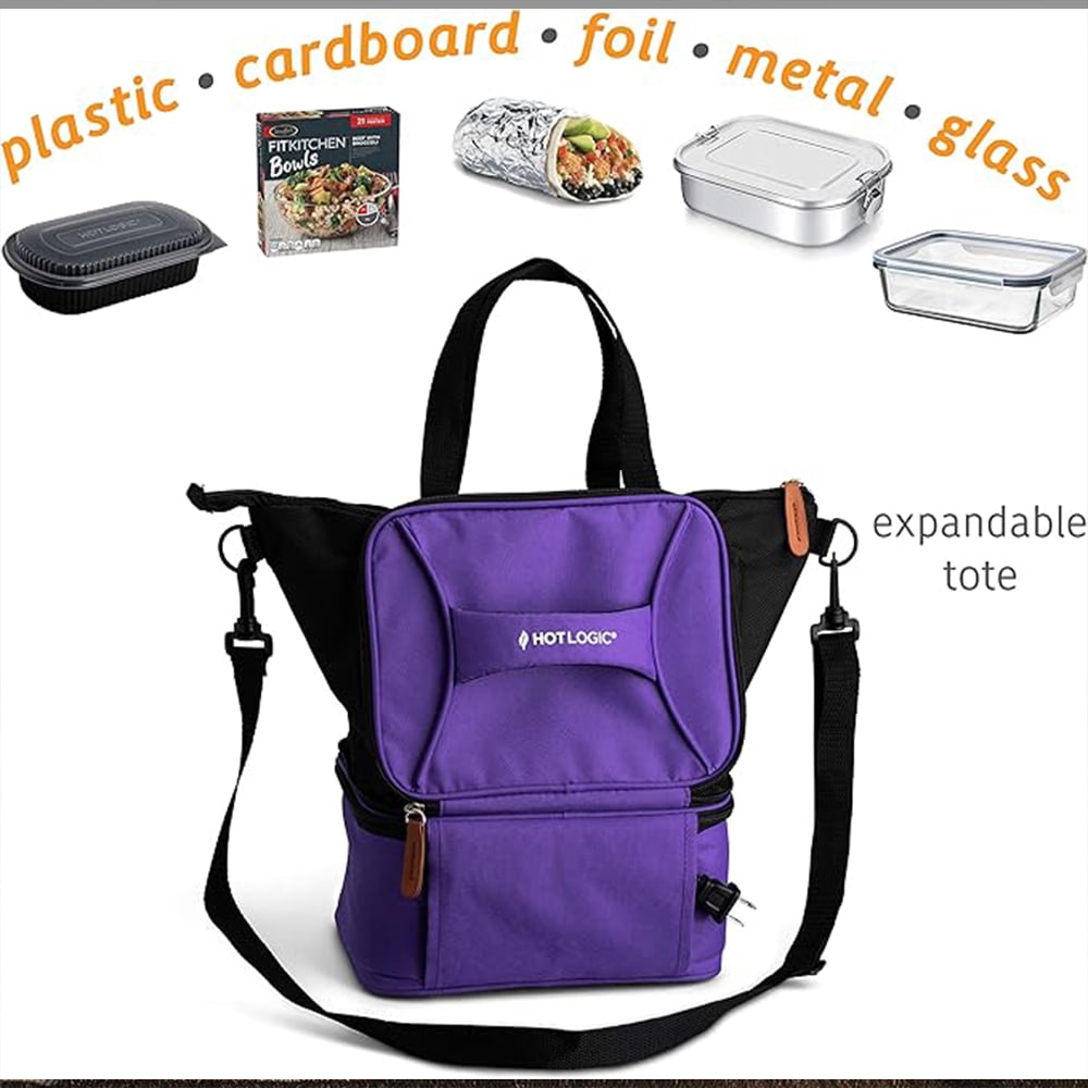 Hot Logic Mini XP 12-Volt Vehicle Version Personal Portable Oven - Purple