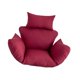 thumbnail image 2 of Cojín para silla de huevo Cojín de asiento Cómodo de instalar Accesorios Almohadilla para silla para Rojo, 2 of 9