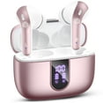 thumbnail image 1 of VEATOOL Bluetooth Headphones 65H Playback LED Power Display Earphones with Wireless Charging Case IPX7 Waterproof, 1 of 8