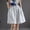 White, variant on JJHGVB Womens Linen Shorts Womens Long Shorts Baggy Shorts Women Long Shorts for Women Flowy Shorts High Waisted Wide Leg Beach Resort Pants Below the Knee Pedal Pushers for Women Blue L