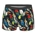 thumbnail image 5 of Uemuo Parrot Pattern Men's Boxer Briefs,Trunk Anti-Chafing,Comfortable, Durable, and Stylish Underwear-XX-Large, 5 of 9