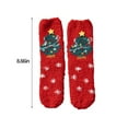 thumbnail image 3 of Kedshhgu Christmas Socks Wearable Warm Sock for Winter, Cozy Soft Fuzzy Xmas Gift for Family Indoor Holiday Bedroom Living Room, 3 of 8
