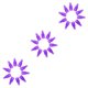 thumbnail image 2 of Clips de tapa de remojo de uñas 10 Uds. Morado Azul Rosa Rojo Negro sweethay, 2 of 6