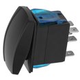 thumbnail image 3 of ANGGREK 5Pin Waterproof Rocker Switch Toggle On Off Dual Pole Dual Throw LED Blue Backlit For 12‑24V Vehicles Boats SUV Trucks,LED Marine Rocker Switch, 3 of 8