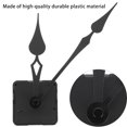 thumbnail image 2 of Shisuyan 2 Sets Wall Clock Replacement Mechanism Plastic Black Clock Components Kit Quiet Operation, 2 of 9