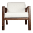 thumbnail image 4 of MO GDL DESIGNS Sillon Ocasional Salvatore Madera solida BLANCO Canvas Mexico Moderno, 4 of 8