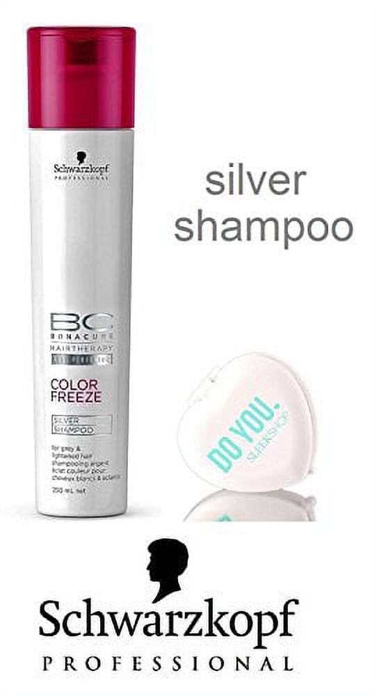 Centrum Mutton filosofisk Schwarzkopf BC Bonacure Color Freeze SILVER Shampoo for grey and lightened  hair - 8.5 oz / 250ml - Walmart.com