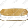 thumbnail image 6 of Moose Complete Skateboard Stain Blue 8.5" With Silver Trucks and White Wheels, 6 of 6