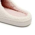 thumbnail image 4 of Fengactive Womens Plush Slippers Stacked Books Decor Warm Indoor Non Slip Home House Slippers, 4 of 9