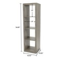 thumbnail image 5 of Better Homes & Gardens 4 Cube Vertical Storage Organizer, Rustic Gray, 5 of 9