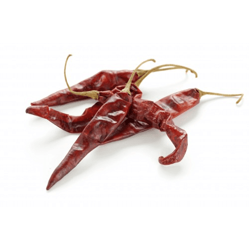 Dried Chile de Arbol Peppers Whole 1.5 reusable bag