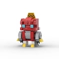 thumbnail image 1 of *Transform Auto Robot Brickheadz * Star scream jazz Prime DIY enlighten MOC block brick set Compatible With, 1 of 7