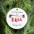 thumbnail image 2 of Family Parent Child Decoration Listing Our Family Christmas Tree Pendant, 2 of 4