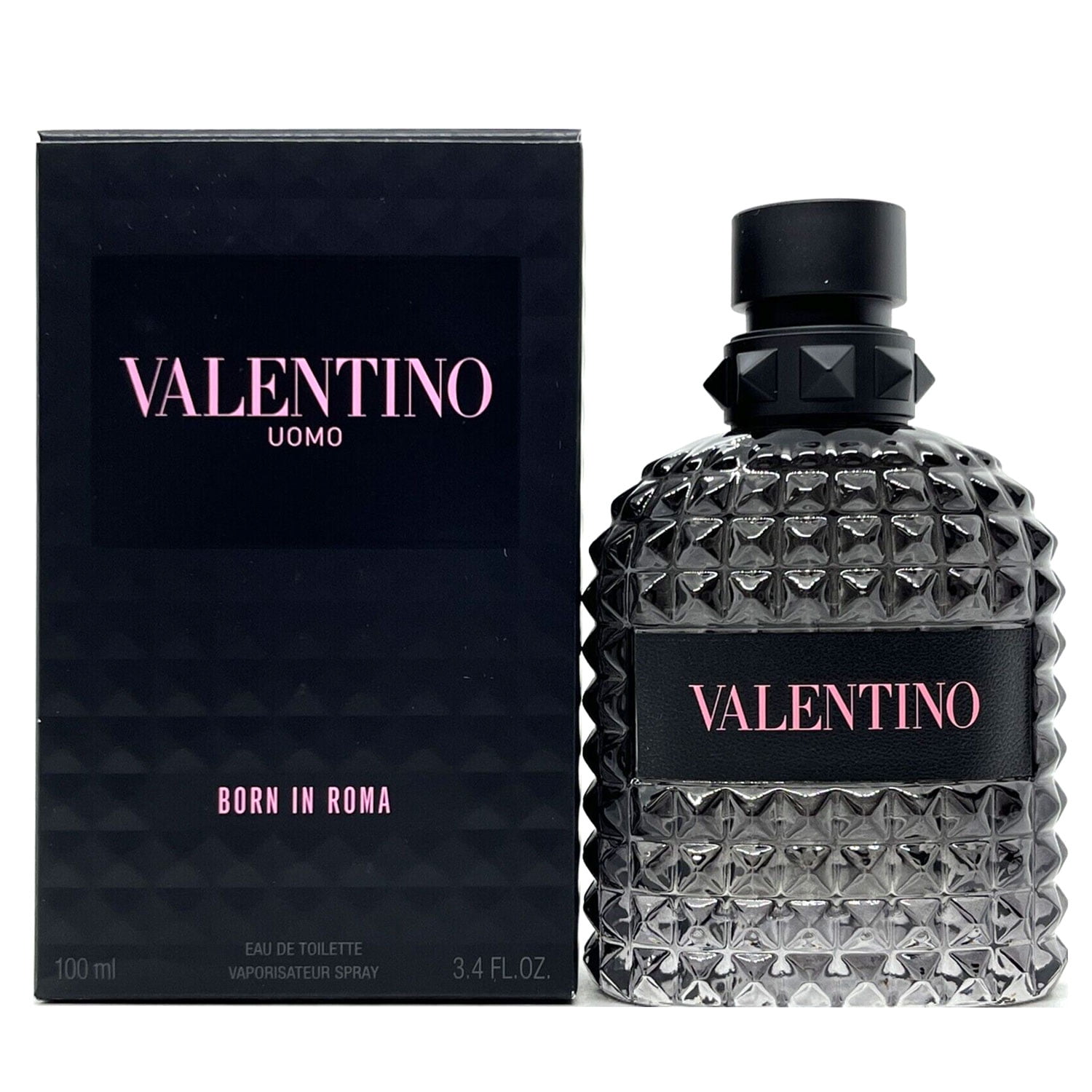 Valentino Uomo Intense Eau de Parfum Spray for Men 3.4 oz with
