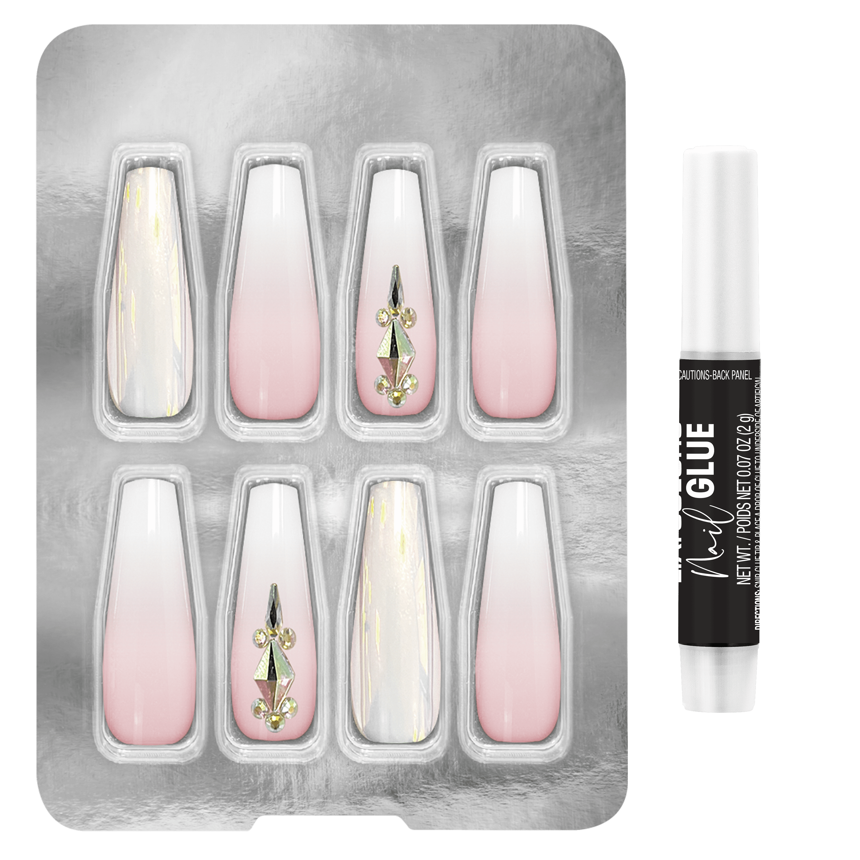 L.A. COLORS Lavish 26-Piece Daydream Flexible Nail Tips