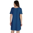 thumbnail image 5 of Inkmeso Swing Dress With Pockets Summer Cotton Tunic Tshirt Dress For Women, 5 of 7