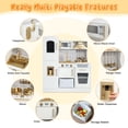 thumbnail image 2 of Cocina infantil ITEFDTUTNE de madera con luces y sonidos, 2 of 7
