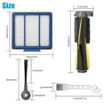 thumbnail image 6 of Pengug 14 PCS Robot Vacuum Cleaner Replacement Parts Kit for Shark IQ R101AE(RV1001AE), 6 of 7