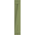 thumbnail image 5 of Ekena Millwork 10 3/4"W x 50"H True Fit PVC Two Board Joined Board-n-Batten Shutters w/Z-Bar, Moss Green (Per Pair - Hardware Not Included), 5 of 8