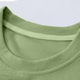 thumbnail image 4 of GuangCheng Mens Waffle Knit Crew Neck Sweatshirts,Baggy,Pullover,Soft,Breathable,Comfortable Loungewear Tops,Green,Size M, 4 of 7