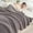 Gray, variant on EUDIDV Soft Snuggle Blanket Extra Thick Flannel Fleece Blanket With Double Layer - Ideal Office Nap Cover Warm Cozy Blanket For Bed Or Couch Warmth Wrapped