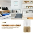 thumbnail image 3 of FOLOYORI 2Pcs Wall-Mounted Phone Charging Bracket with Space Saving Function for Mobile Phone, 3 of 8