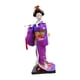 thumbnail image 3 of 2 piezas de 27 cm Kimono japonés Geisha Doll, Escultura de estatuilla coleccionable, Estilo nacional, Resina Kabuki antigua oriental para la decoración del hogar de escritorio Rosa Púrpura BLESIY Muñeca Kimono Japonés, 3 of 8